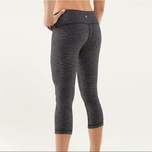 Wunder Under Crop (Heathered Charcoal)